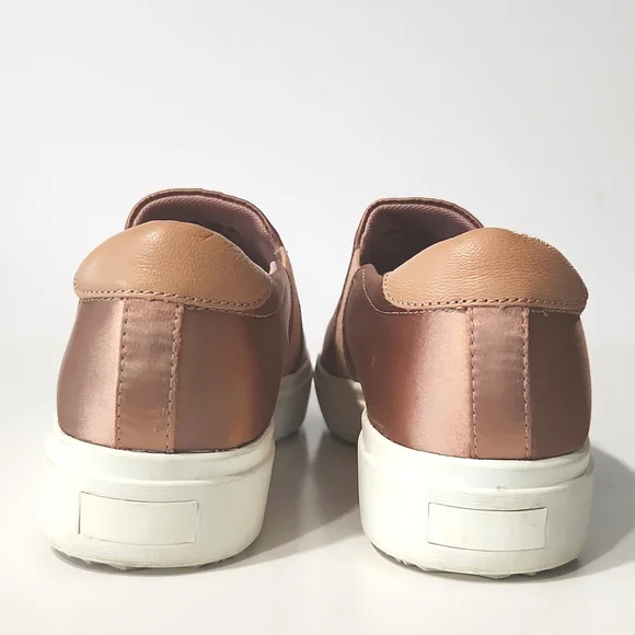 Dr. Scholls Leta Bouquet Rose Gold Slip On Sneaker Shoes Size 9.5M EUC - Picture 5 of 11